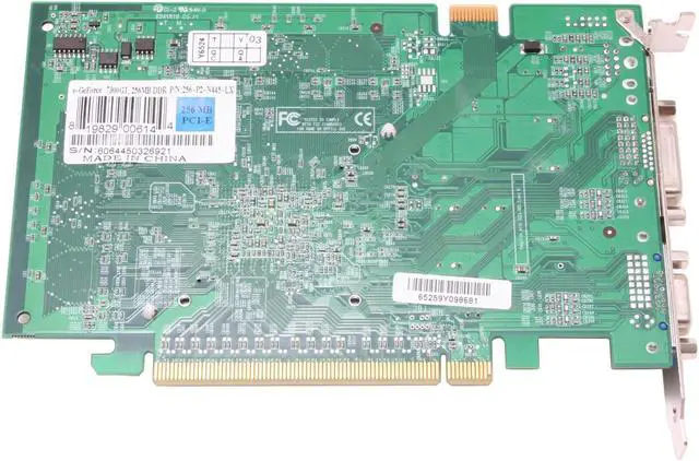 Alt view image 4 of 6 - EVGA GeForce 7300GT 256MB GDDR2 PCI Express x16 SLI Support Graphics Card 256-P2-N445-LX