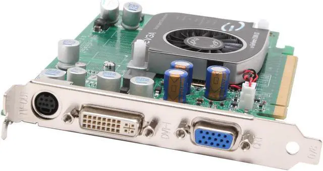 Alt view image 2 of 6 - EVGA GeForce 7300GT 128MB GDDR2 PCI Express x16 SLI Support Graphics Card 128-P2-N441-LX