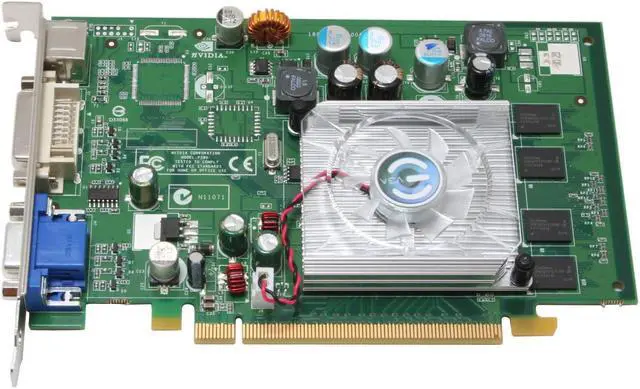 Alt view image 2 of 5 - EVGA GeForce 7300GS 256MB GDDR2 PCI Express x16 Graphics Card 256-P2-N437-LR