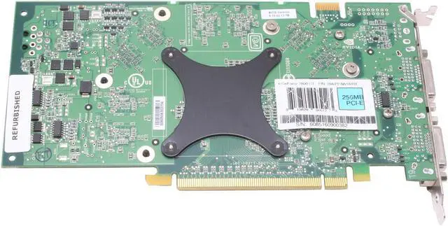 Alt view image 4 of 6 - EVGA GeForce 7800GT 256MB GDDR3 PCI Express x16 SLI Support Graphics Card 256-P2-N516-RX