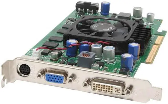 Main image of EVGA GeForce 7600GS 256MB GDDR2 AGP 4X/8X Graphics Card 256-A8-N542-AX
