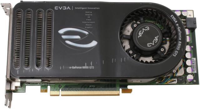 Alt view image 3 of 8 - EVGA 320-P2-N815-AR GeForce 8800GTS 320MB 320-bit GDDR3 PCI Express x16 HDCP Ready SLI Supported Video Card