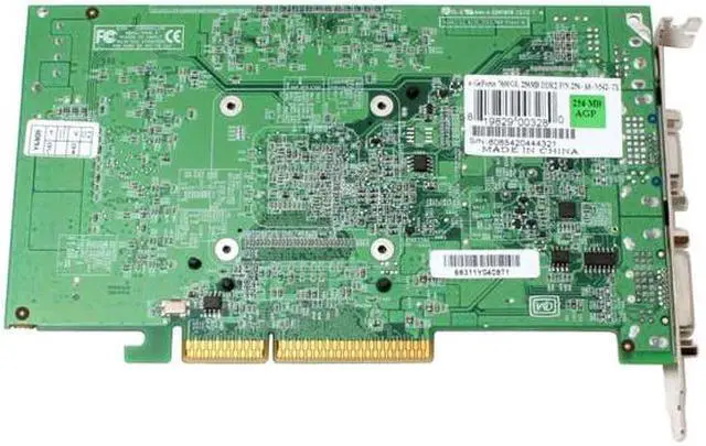Alt view image 3 of 6 - EVGA GeForce 7600GS 256MB GDDR2 AGP 4X/8X Graphics Card 256-A8-N542-TX
