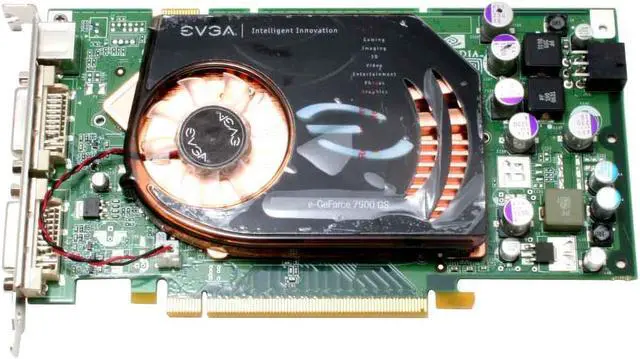 Alt view image 2 of 6 - EVGA GeForce 7900GS 256MB GDDR3 PCI Express x16 SLI Support Graphics Card 256-P2-N624-AR