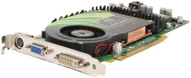 Alt view image 2 of 4 - EVGA GeForce 6800GS 256MB GDDR3 PCI Express x16 SLI Support Graphics Card 256-P2-N386-RX
