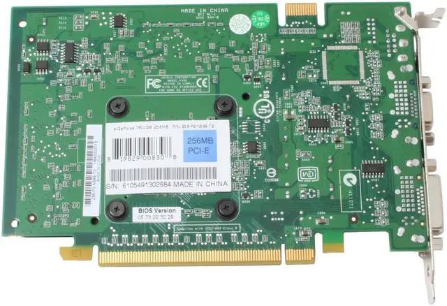 Alt view image 4 of 7 - EVGA GeForce 7600GS 256MB GDDR2 PCI Express x16 SLI Support Graphics Card 256-P2-N549-T2