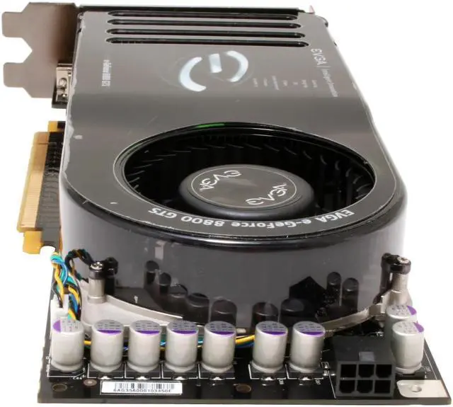 Alt view image 3 of 6 - EVGA GeForce 8800 GTS 640MB GDDR3 PCI Express x16 SLI Support Graphics Card 640-P2-N821-AR