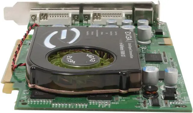 Alt view image 4 of 8 - EVGA GeForce 7600GT 256MB GDDR3 PCI Express x16 SLI Support Graphics Card 256-P2-N550 -T2