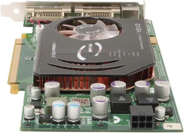Alt view image 4 of 8 - EVGA GeForce 7950GT 256MB GDDR3 PCI Express x16 SLI Support Graphics Card 256-P2-N636-AR