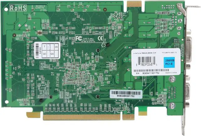 Alt view image 4 of 5 - EVGA GeForce 7600GS 256MB GDDR2 PCI Express x16 SLI Support Graphics Card 256-P2-N541-T2