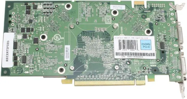 Alt view image 5 of 8 - EVGA GeForce 7800GT 256MB GDDR3 PCI Express x16 SLI Support Graphics Card 256-P2-N518-RX