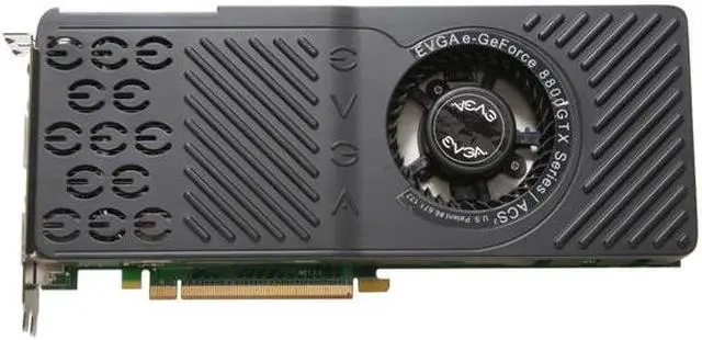 Alt view image 2 of 6 - EVGA 768-P2-N837-AR GeForce 8800GTX 768MB 384-bit GDDR3 PCI Express x16 HDCP Ready SLI Supported Video Card