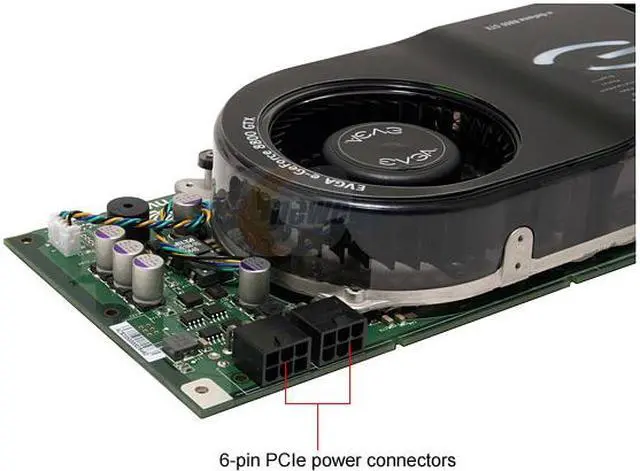 Alt view image 3 of 6 - EVGA 768-P2-N835-AR GeForce 8800GTX Superclocked 768MB 384-bit GDDR3 PCI Express x16 HDCP Ready SLI Supported Video Card