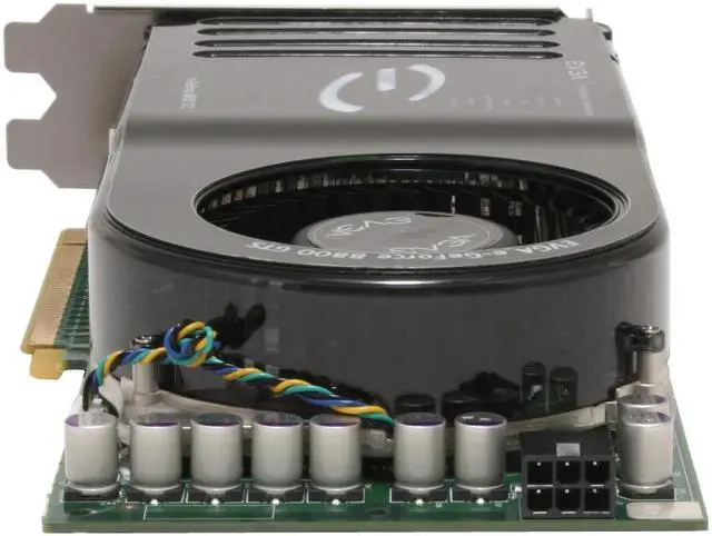 Alt view image 4 of 9 - EVGA 640-P2-N825-AR GeForce 8800GTS 640MB 320-bit GDDR3 PCI Express x16 HDCP Ready SLI Supported Video Card