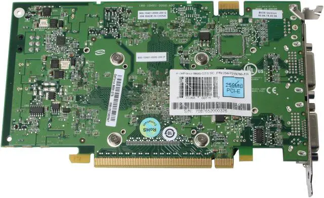 Alt view image 4 of 7 - EVGA 256-P2-N765-AR GeForce 8600GTS 256MB 128-bit GDDR3 PCI Express x16 HDCP Ready SLI Supported Video Card
