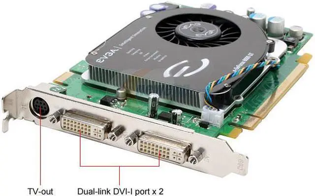 Alt view image 2 of 7 - EVGA 256-P2-N755-AR GeForce 8600GT 256MB 128-bit GDDR3 PCI Express x16 SLI Supported Superclocked Video Card