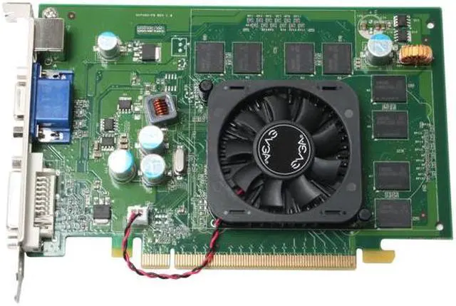 Alt view image 2 of 6 - EVGA GeForce 8500 GT 256MB GDDR2 PCI Express x16 SLI Support Graphics Card 256-P2-N740-LR