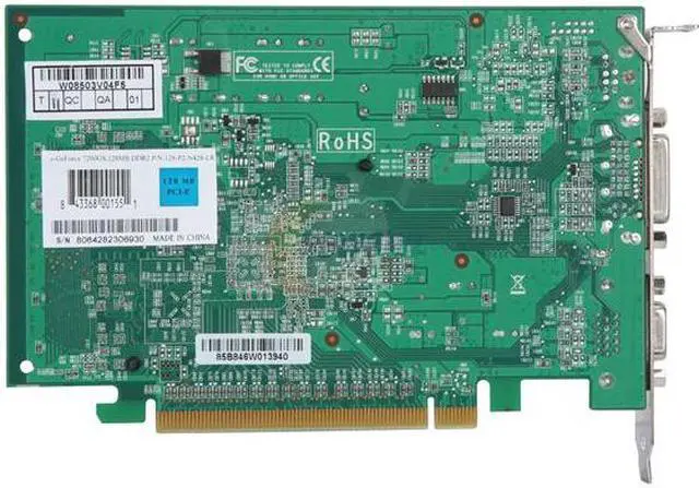 Alt view image 4 of 5 - EVGA GeForce 7200GS 512MB (128MB on Board) GDDR2 PCI Express x16 Graphics Card 128-P2-N428-LR