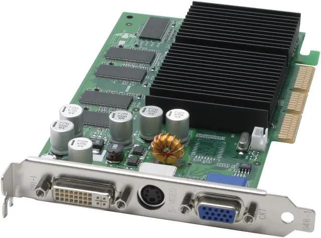 Alt view image 2 of 7 - EVGA GeForce FX 5200 256MB DDR AGP 4X/8X Graphics Card 256-A8-N307-TX