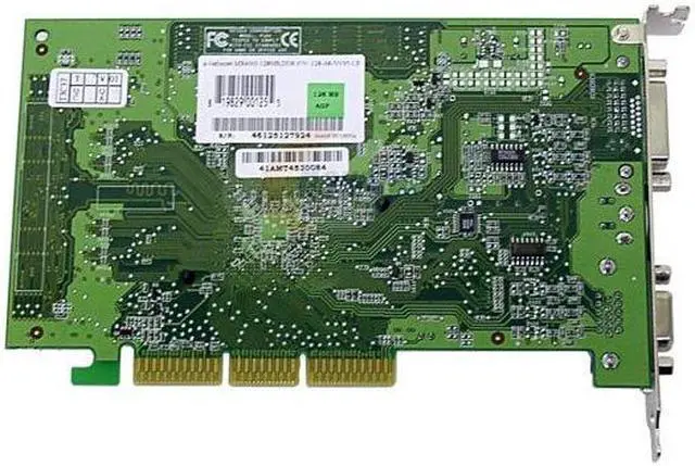 Alt view image 3 of 5 - EVGA GeForce MX4000 128MB AGP 4X/8X Graphics Card 128-A8-NV95-LX