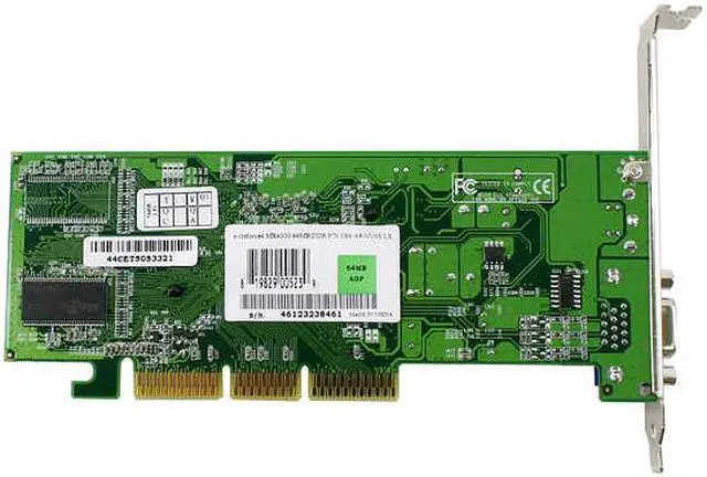 Alt view image 4 of 5 - EVGA GeForce MX4000 64MB DDR AGP 4X/8X Graphics Card 064-A8-NV93-LX