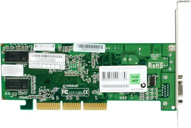 Alt view image 4 of 5 - EVGA GeForce FX 5200 128MB DDR AGP 4X/8X Graphics Card 128-A8-N303-L2
