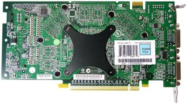 Alt view image 3 of 5 - EVGA GeForce 6800GT 256MB GDDR3 PCI Express x16 SLI Support Graphics Card 256-P2-N376-AX