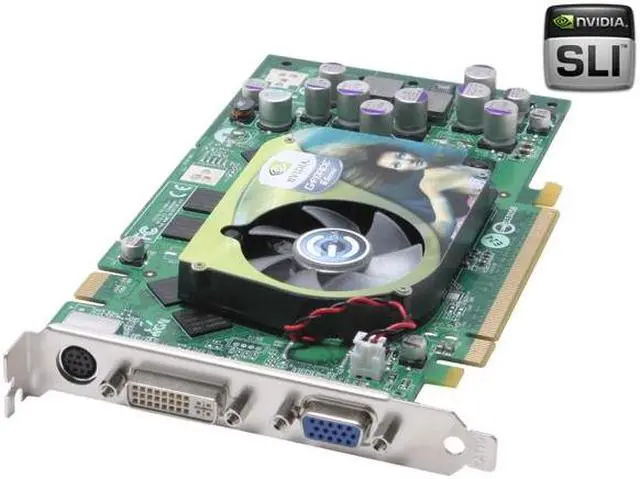 Main image of EVGA GeForce 6800 256MB DDR PCI Express x16 SLI Support Graphics Card 256-P2-N383-BX - OEM