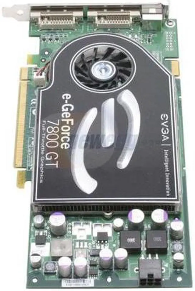 Alt view image 2 of 5 - EVGA GeForce 7800GT 256MB GDDR3 PCI Express x16 SLI Support Graphics Card 256-P2-N515-AX