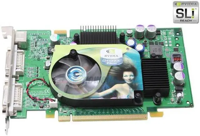 Alt view image 2 of 5 - EVGA GeForce 6600GT 256MB GDDR3 PCI Express x16 SLI Support Graphics Card 256-P2-N420-AX