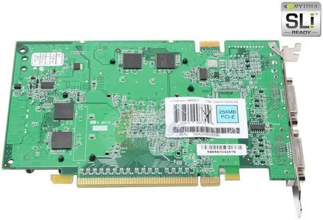 Alt view image 3 of 5 - EVGA GeForce 6600GT 256MB GDDR3 PCI Express x16 SLI Support Graphics Card 256-P2-N420-AX