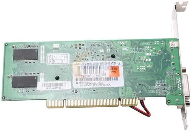 Alt view image 3 of 5 - EVGA GeForce FX 5500 128MB DDR PCI Low Profile Graphics Card 128-P1-N320-LX