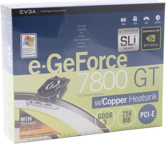 Alt view image 5 of 5 - EVGA 256-P2-N516 GeForce 7800GT 256MB 256-bit GDDR3 PCI Express x16 SLI Supported Video Card - OEM