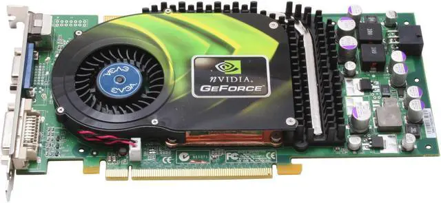 Alt view image 2 of 5 - EVGA GeForce 6800GS 256MB GDDR3 PCI Express x16 SLI Support Graphics Card 256-P2-N386