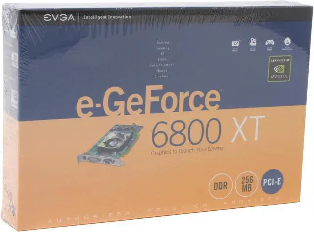 Alt view image 5 of 5 - EVGA GeForce 6800XT 256MB DDR PCI Express x16 SLI Support Graphics Card 256-P2-N381-TX