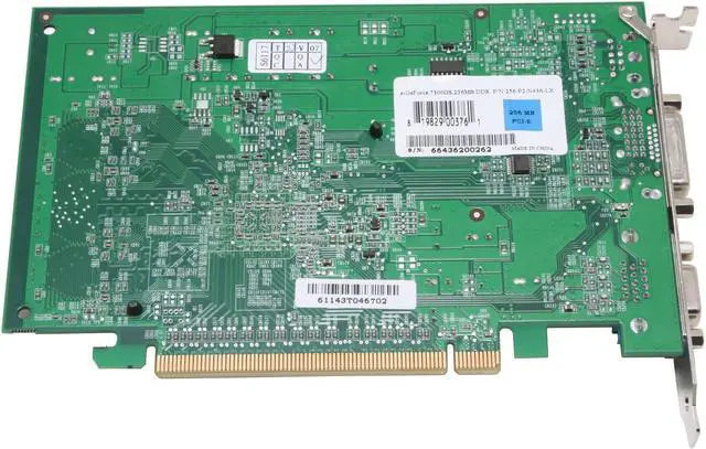 Alt view image 3 of 5 - EVGA GeForce 7300GS 256MB GDDR2 PCI Express x16 Graphics Card 256-P2-N436-LX