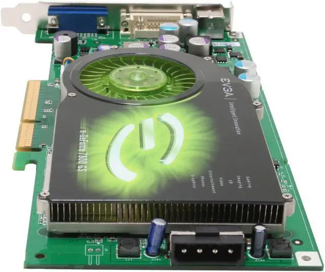 Alt view image 4 of 7 - EVGA GeForce 7800GS 256MB GDDR3 AGP 4X/8X Graphics Card 256-A8-N506-AX
