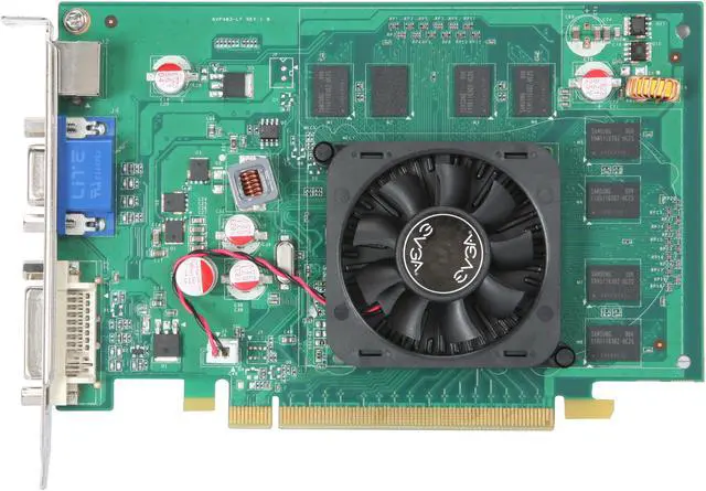 Alt view image 3 of 5 - EVGA GeForce 8500 GT 512MB GDDR2 PCI Express x16 SLI Support Graphics Card 512-P2-N747-LR