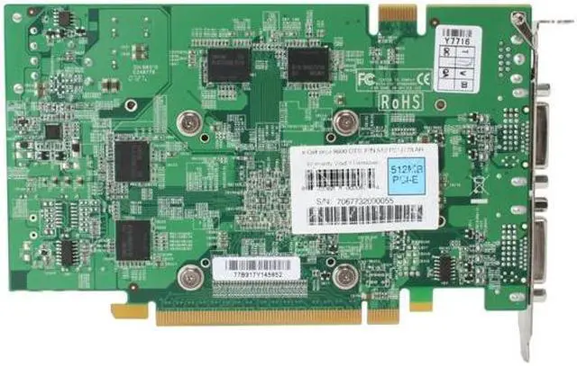 Alt view image 4 of 5 - EVGA GeForce 8600 GTS 512MB GDDR3 PCI Express x16 SLI Support Graphics Card 512-P2-N773-AR