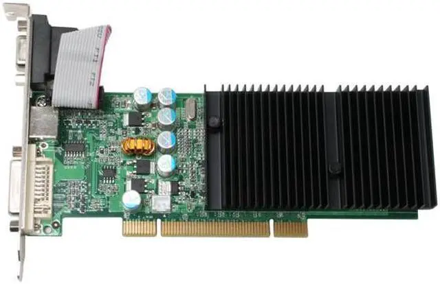 Alt view image 3 of 6 - EVGA GeForce 6200 256MB GDDR2 PCI Graphics Card 256-P1-N399-LX