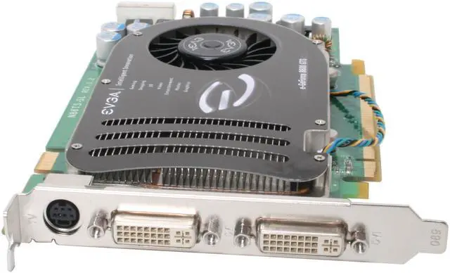 Alt view image 2 of 8 - EVGA 512-P2-N775-AR GeForce 8600GTS 512MB 128-bit GDDR3 PCI Express x16 HDCP Ready SLI Supported Video Card