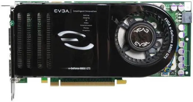 Alt view image 3 of 8 - EVGA 640-P2-N828-A1 GeForce 8800GTS 640MB KO 320-bit GDDR3 PCI Express x16 HDCP Ready SLI Supported Video Card