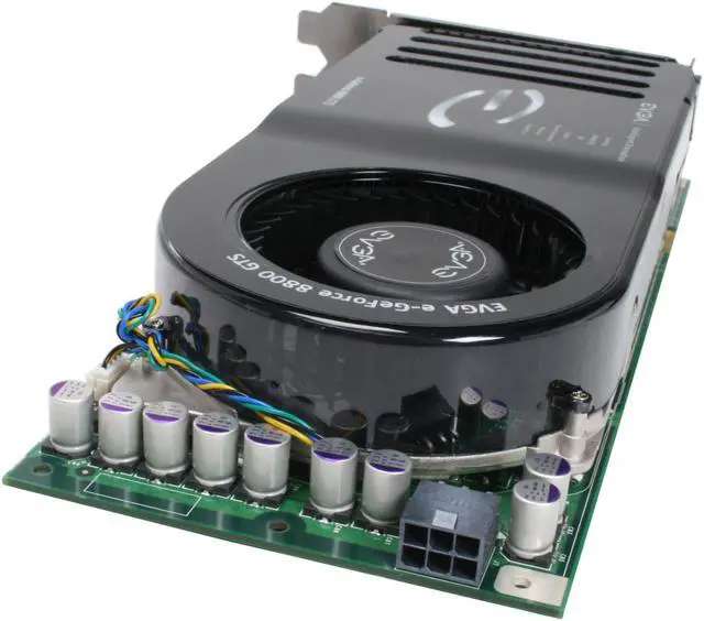 Alt view image 5 of 8 - EVGA 640-P2-N828-A1 GeForce 8800GTS 640MB KO 320-bit GDDR3 PCI Express x16 HDCP Ready SLI Supported Video Card