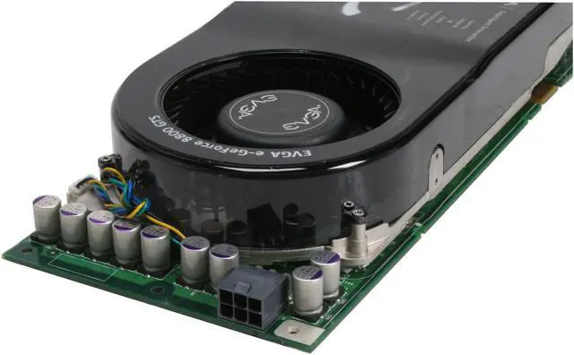 Alt view image 5 of 9 - EVGA 640-P2-N829-A3 GeForce 8800GTS 640MB 320-bit GDDR3 PCI Express x16 HDCP Ready SLI Supported Video Card