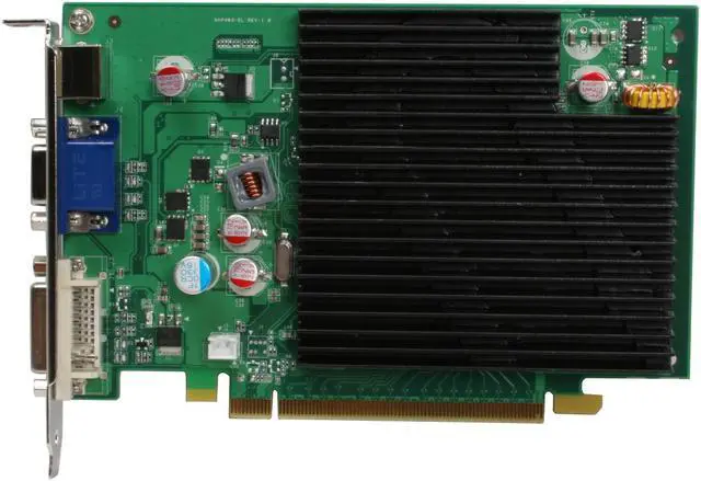 Alt view image 2 of 7 - EVGA 256-P2-N749-LR GeForce 8500GT 256MB 128-bit GDDR2 PCI Express x16 HDCP Ready SLI Supported Video Card