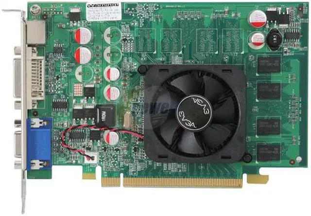 Alt view image 3 of 5 - EVGA GeForce 8400 GS 256MB GDDR2 PCI Express x16 Graphics Card 256-P2-N733-LR