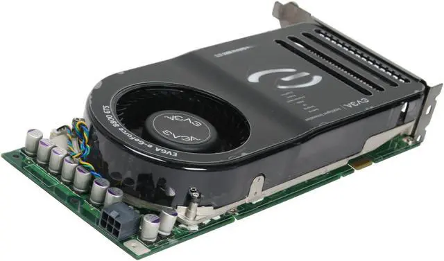 Alt view image 5 of 8 - EVGA 640-P2-N829-AR GeForce 8800GTS SSC 640MB 320-bit GDDR3 PCI Express x16 HDCP Ready SLI Supported Video Card