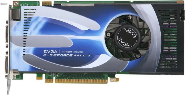 Alt view image 3 of 6 - EVGA 512-P3-N802-AR GeForce 8800GT Superclocked 512MB 256-bit GDDR3 PCI Express 2.0 x16 HDCP Ready SLI Supported Video Card
