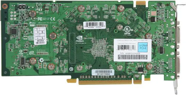 Alt view image 4 of 6 - EVGA 512-P3-N802-AR GeForce 8800GT Superclocked 512MB 256-bit GDDR3 PCI Express 2.0 x16 HDCP Ready SLI Supported Video Card