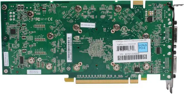Alt view image 3 of 8 - EVGA GeForce 8800GTS (G92) 512MB GDDR3 PCI Express 2.0 x16 SLI Support Graphics Card 512-P3-N841-AR
